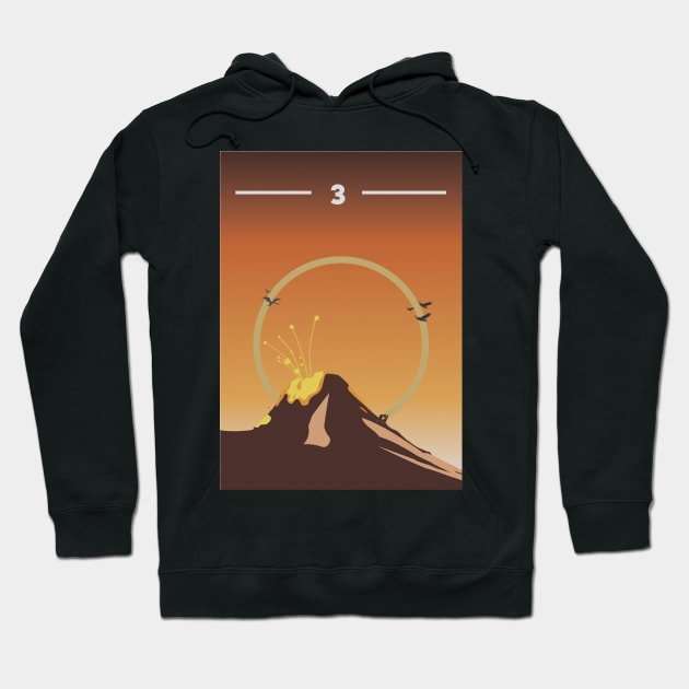 Minimalist Return of the King Poster Hoodie by Walford-Designs